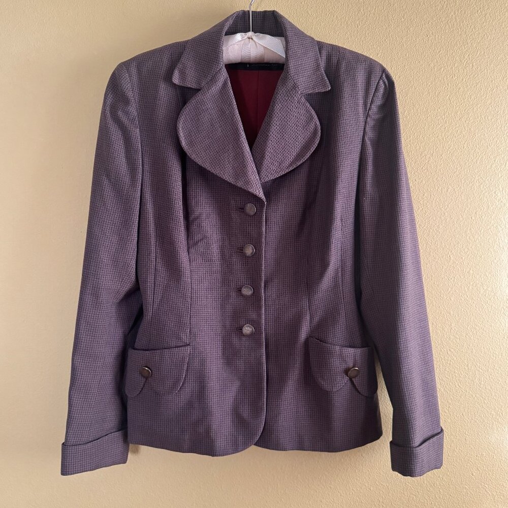 Vintage 1940s Women's Button-Down Blazer